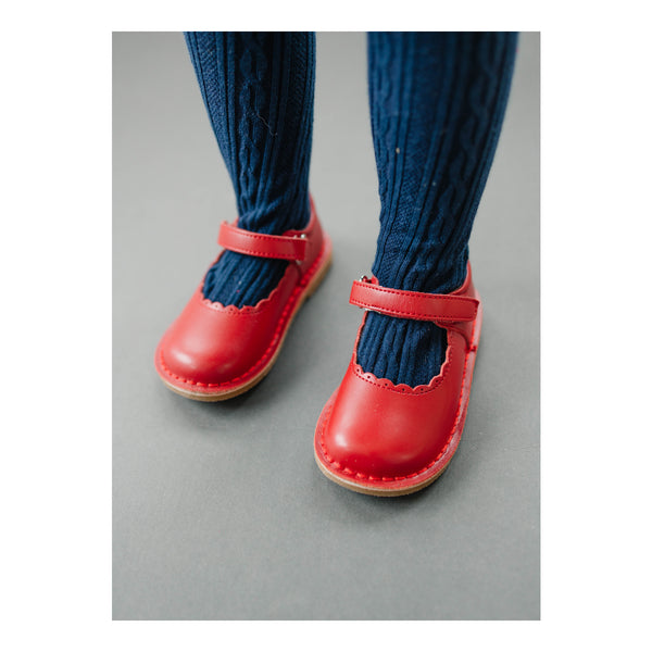 Toddler Girl's Red Mary Jane - Caitlin Mary Jane -  L'Amour Shoes