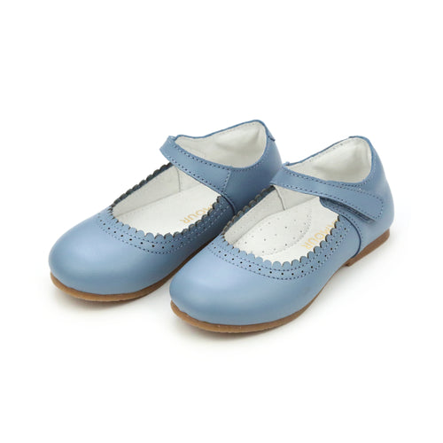 Lucille Scalloped Flat