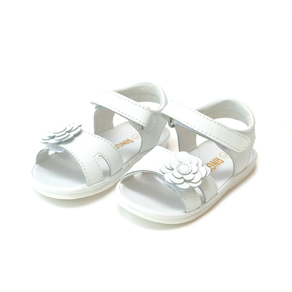forbundet ramme skandale Angel Baby Girls Mila Flower Cutout Sandal – L'Amour Shoes