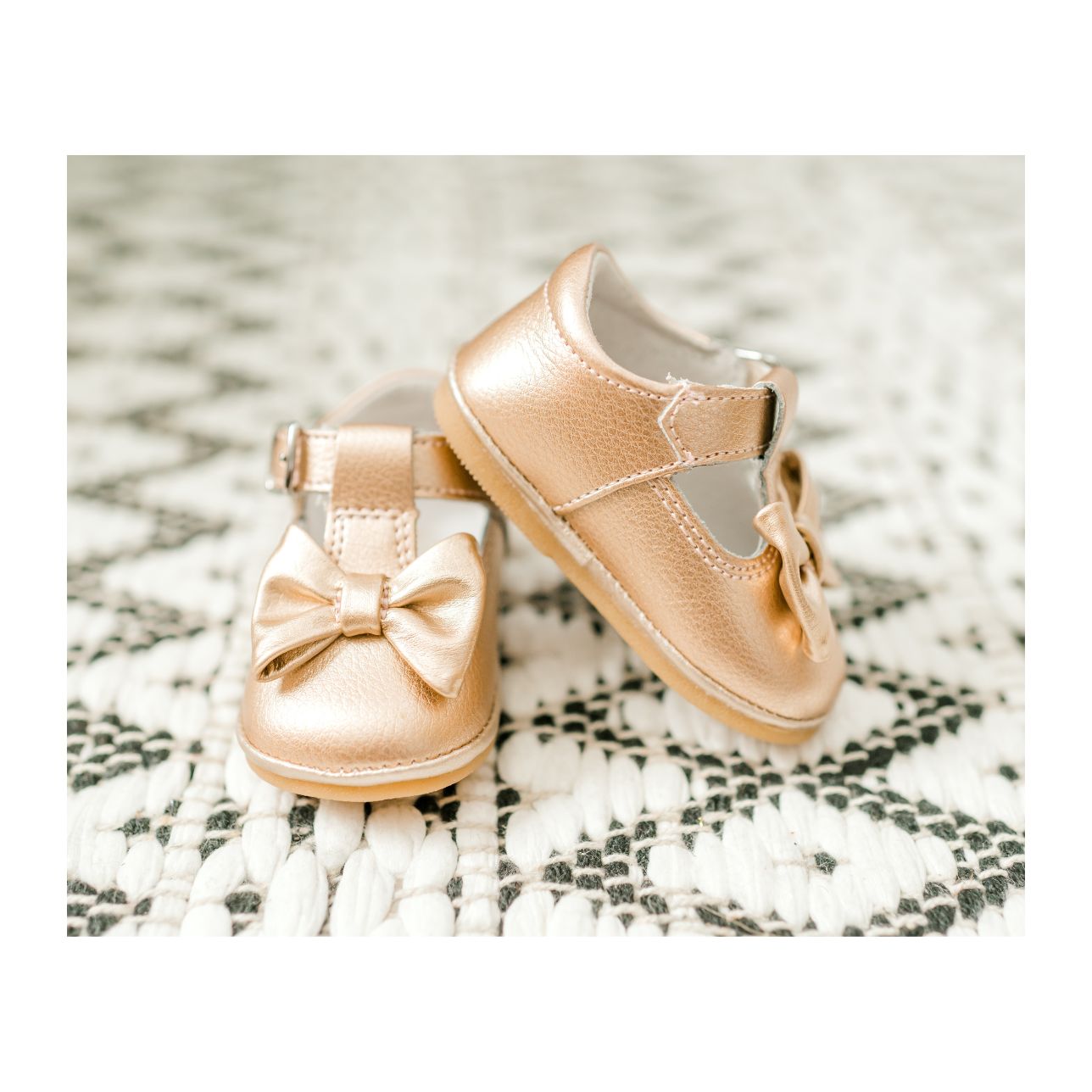 Baby shoes rose gold Clearance