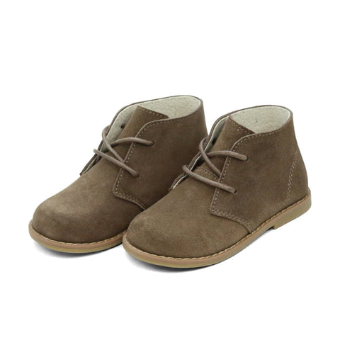 Tuck Mid-Top Lace Up Shoe