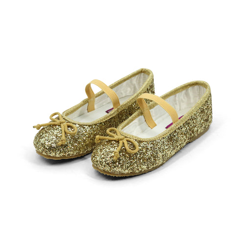 SAMPLE - Victoria Glitter Flat (Size 9)