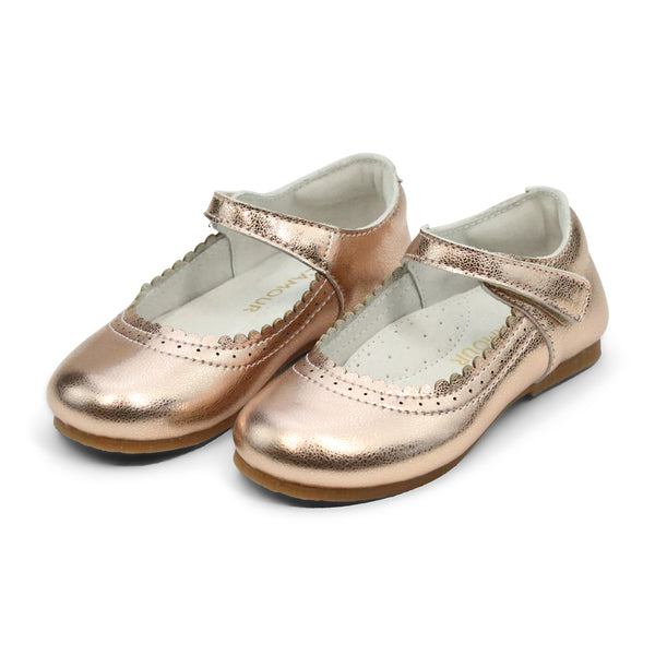 SAMPLE - Lucille Scalloped Flat (Size 8)