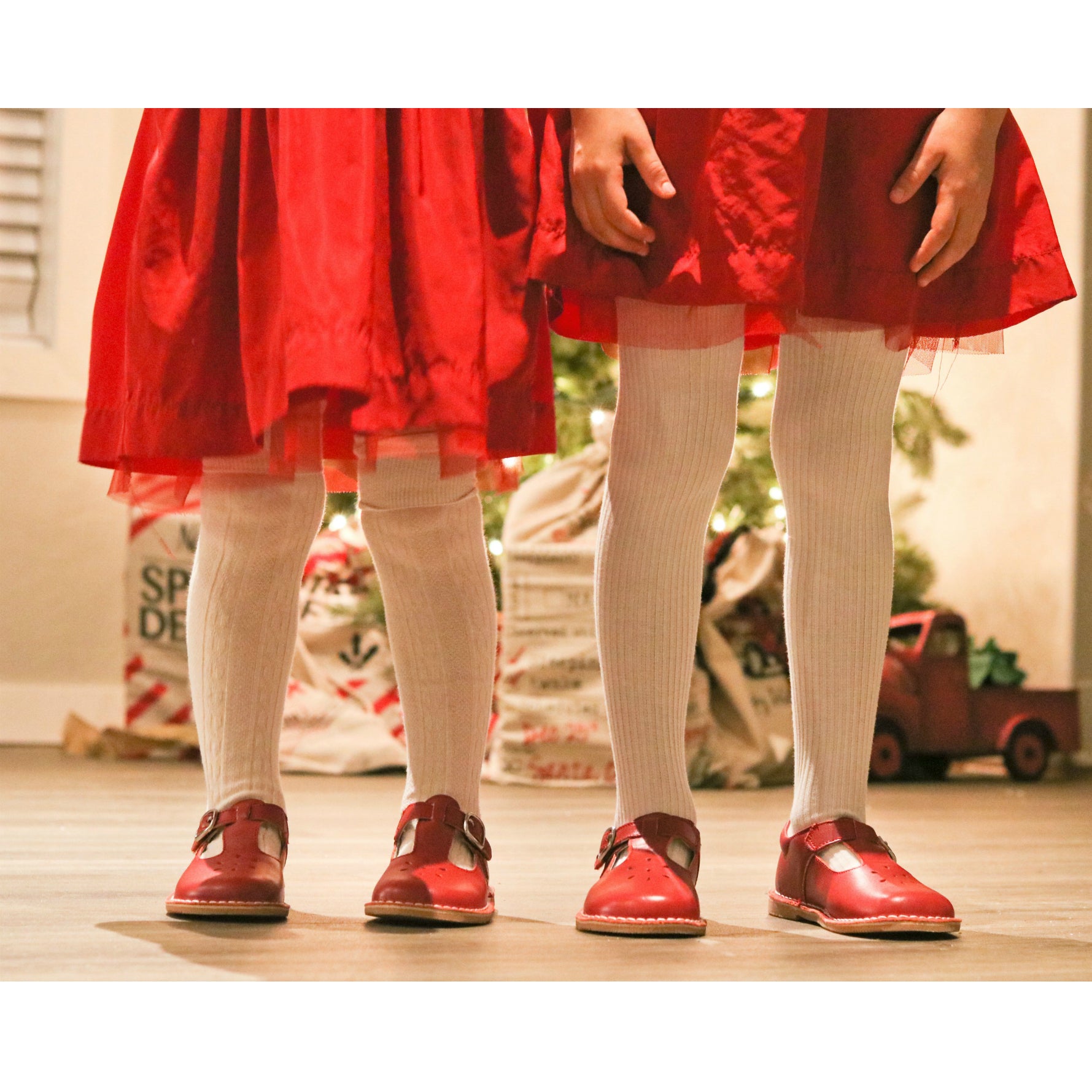 L'amour Kids' Joy Classic T-strap Shoe In Almond