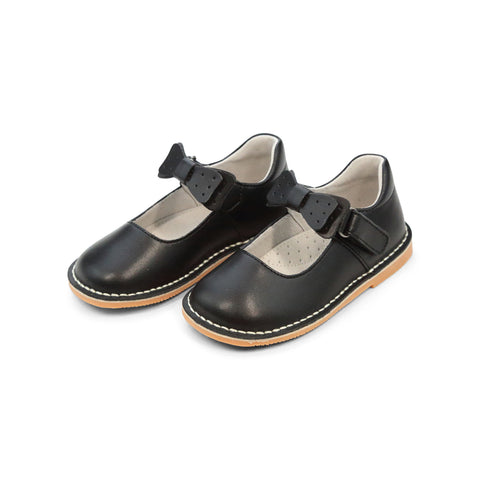 SAMPLE - Elodie Scalloped T-Strap Crib Shoe (Infant Size 3)
