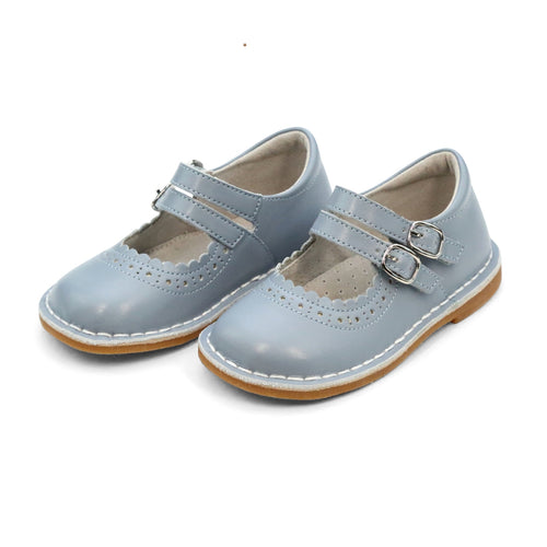 Tatiana Toddler Girl's Double Velcro Strap Mary Jane - L'Amour Shoes