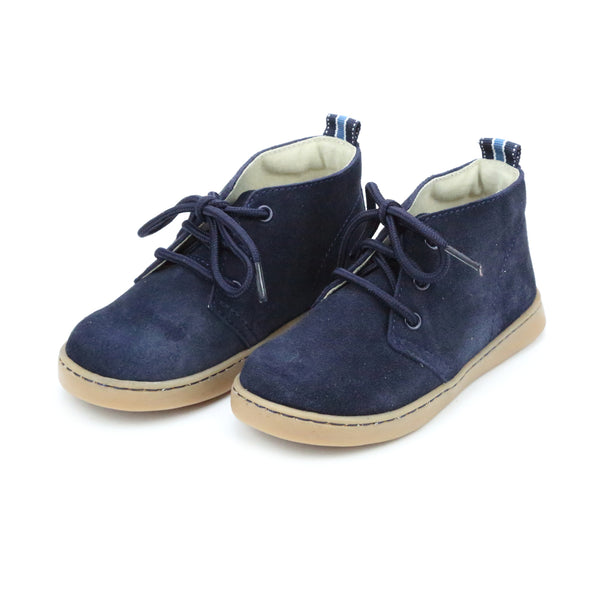 James Waxed Leather Lace Up Shoe (Baby)
