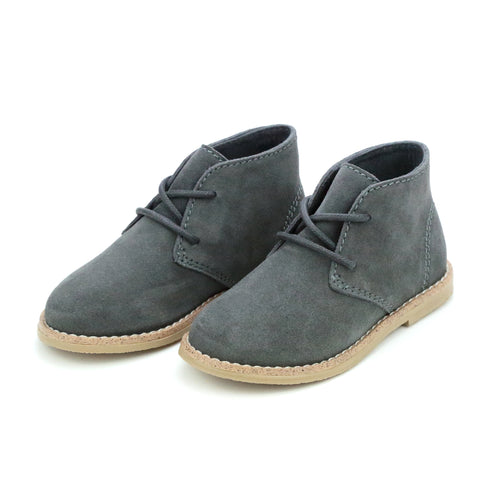 Conrad Toddler Boy's Gray Desert Boot - L'Amour Shoes