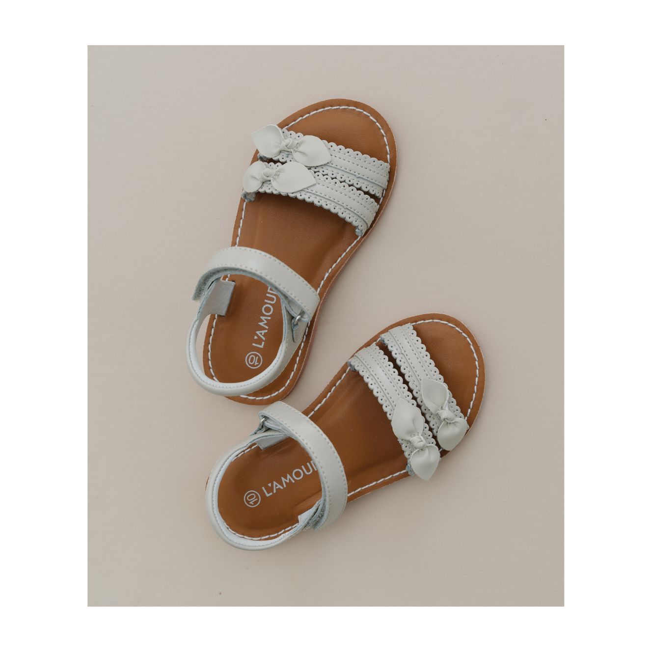 Buy White Scallop Baby Sandals (0-18mths) from the Next UK online shop
