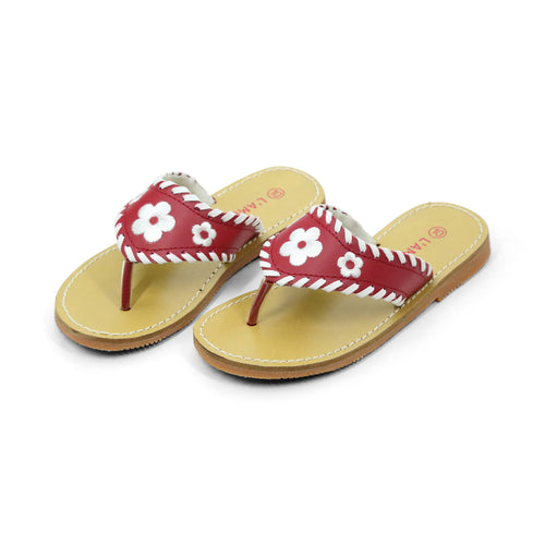 SAMPLE - Jackie Whipstitched Thong Sandal