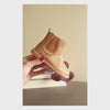 Toddler Girl's Tan Leather Chelsea Boot - Kate Stitch Down - L'Amour Shoes