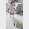 Angel Baby Boy's Austin Beige Leather Saddle Oxford Shoe (Baby) - Lamourshoes.com