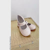 Tatiana Toddler Girl's Pale Pink Leather Double Velcro Strap Mary Jane - L'Amour Shoes