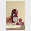 Birdie Patent Burgundy Baby Girl's T-Strap Stitched First Walker Mary Jane - Angel Baby Shoes