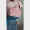 Toddler Girl's Dusty Pink Leather Boots -  Georgie Scalloped  Lace Up Boot - L'Amour Shoes