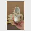 Angel Baby Girls Rosie Appleseed Leather Mary Jane - Champagne - L'Amour Shoes