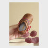 Archie Baby Boy Chestnut Brown Leather First Walker Green Red Stripe Velcro Strap - Angel Baby Shoes