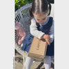 Toddler Girl's Camel Leather Dress Shoe - Tatiana Double Strap Mary Jane - L'Amour Shoes