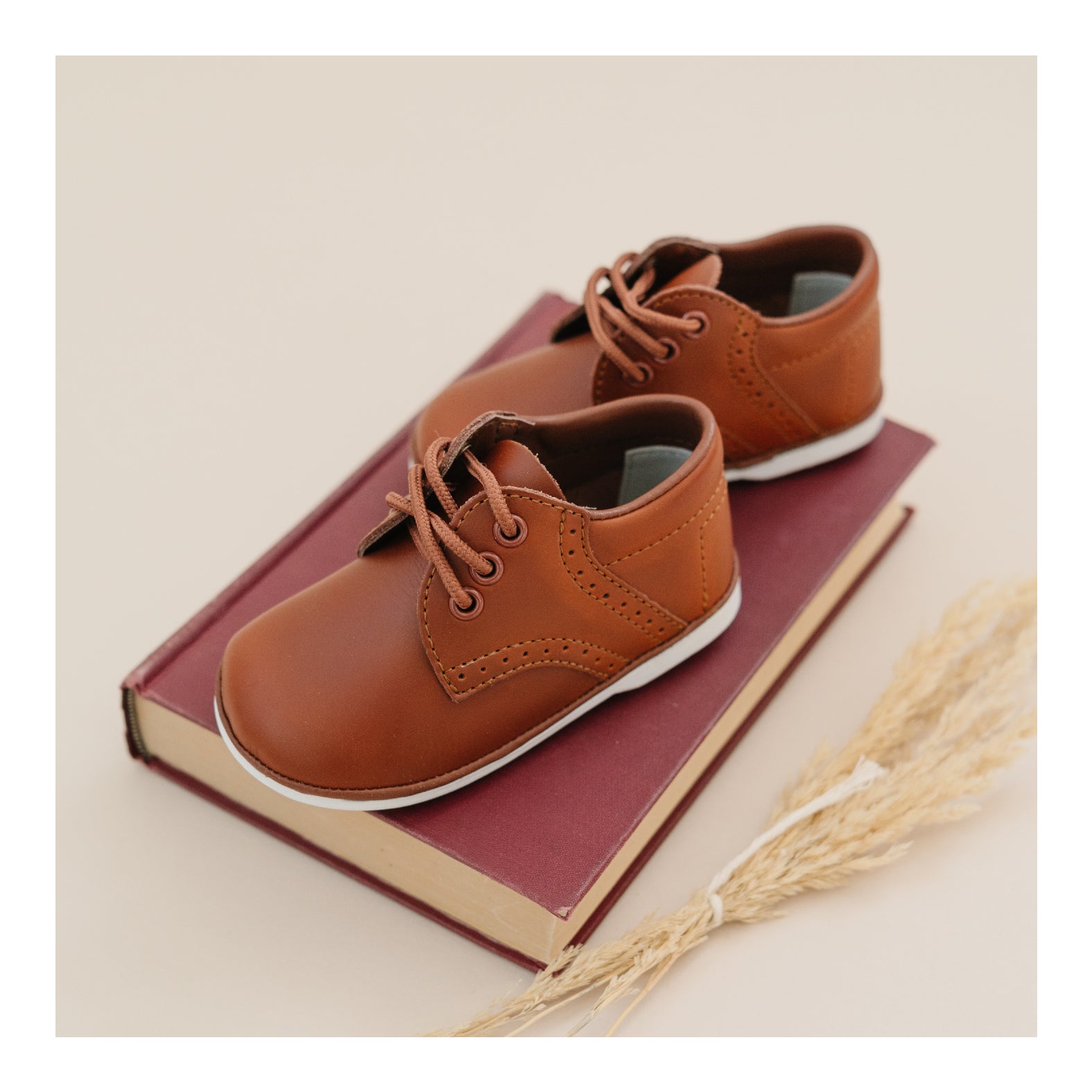 Brown shoes for baby boy Outlet