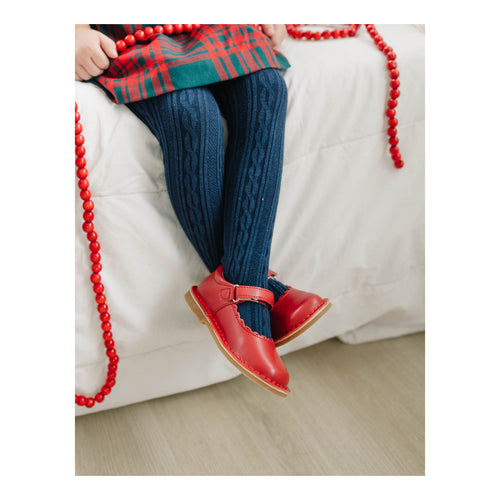 Toddler Girl's Red Mary Jane - Caitlin Mary Jane -  L'Amour Shoes