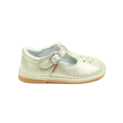 Joy Classic Suede Stitch Down T-Strap Mary Jane - L'Amour Mary Janes