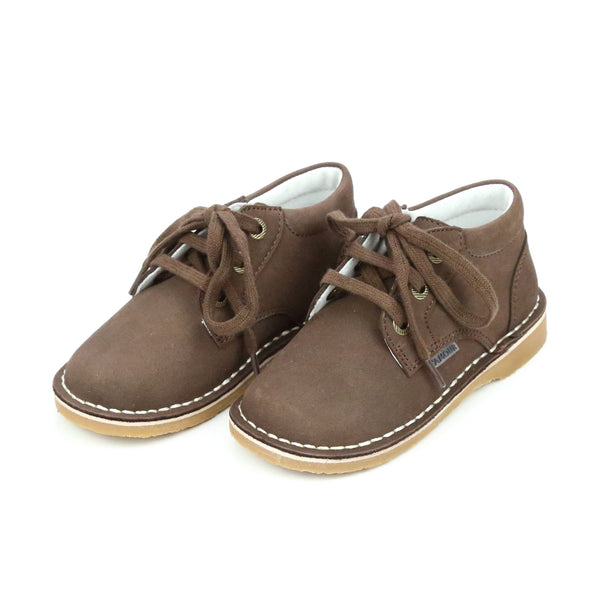 James Waxed Leather Lace Up Shoe (Baby)