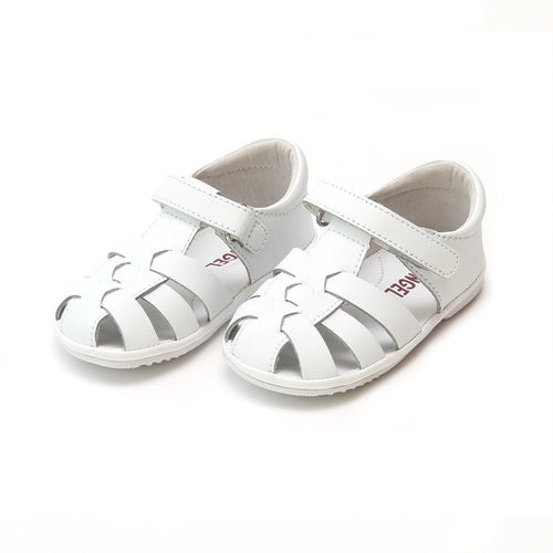 Mack Baby White  Fisherman Sandals
