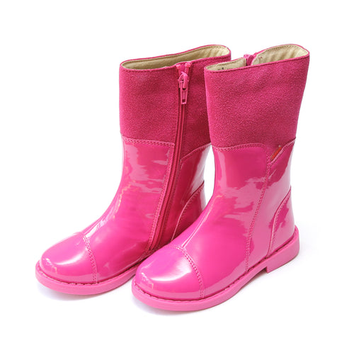 Priscilla Nubuck Leather Fashion Tall Boot - L'Amour Boots