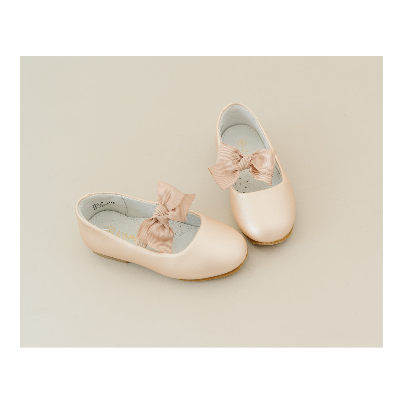 Pauline Special Occasion Bow Flat Champagne / Toddler 9 Pauline Special Occasion Bow Flat Champagne / Toddler 9